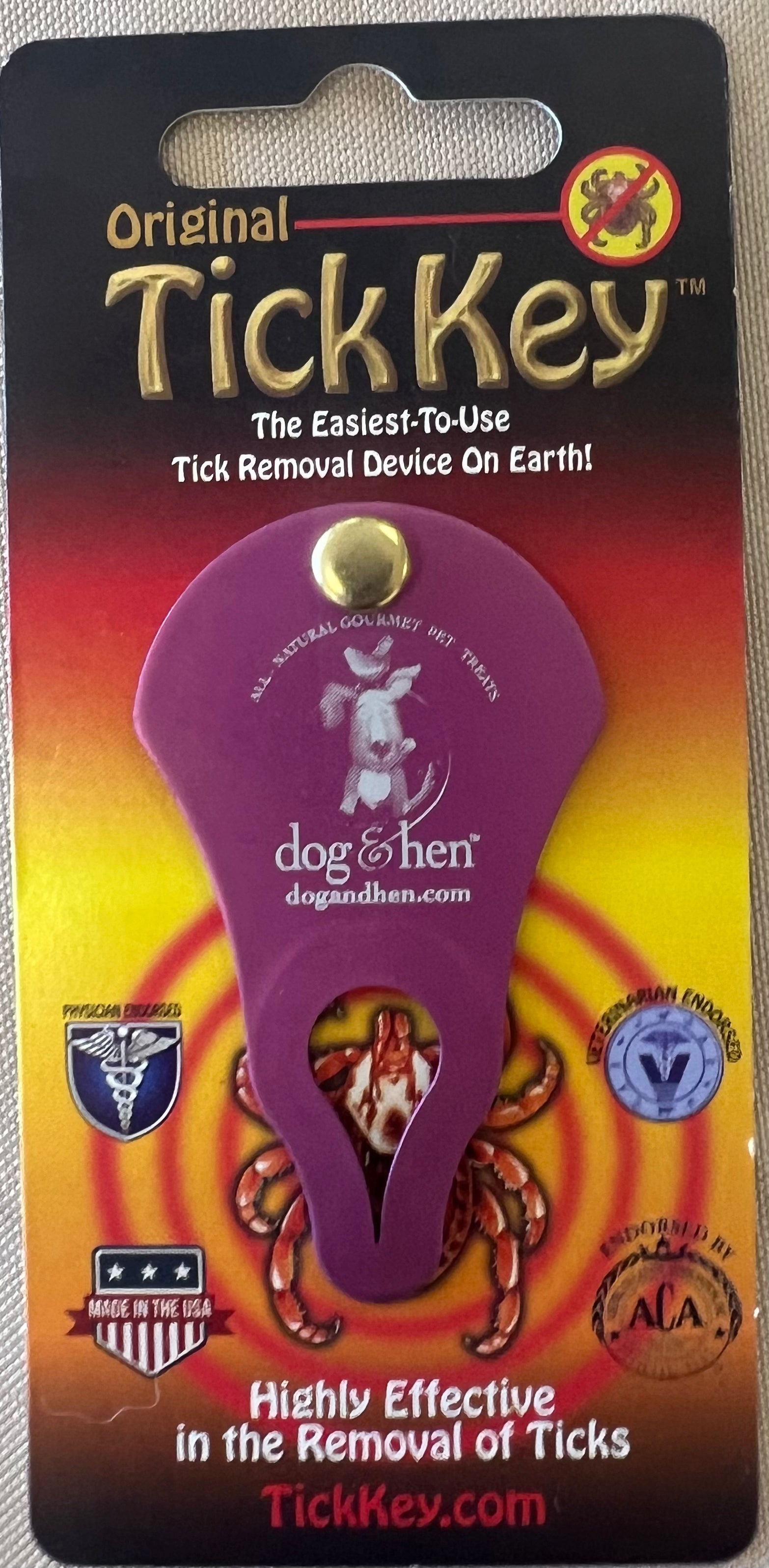 Tick Key dog and hen